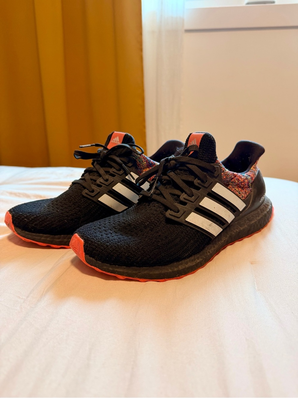 Adidas Ultraboost Black Running Sneakers. US 9.5